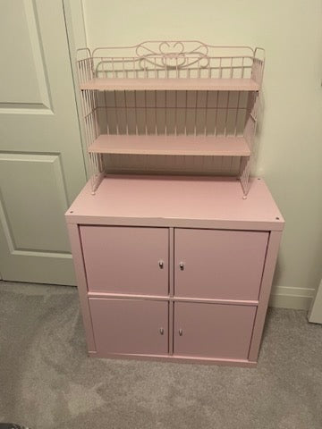 Pink IKEA Cabinet