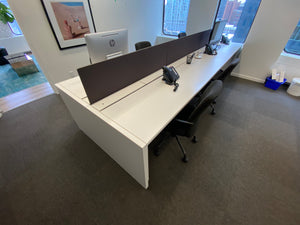 Haworth Office Desk- Workstation with Partition, Seating for 6 # 1