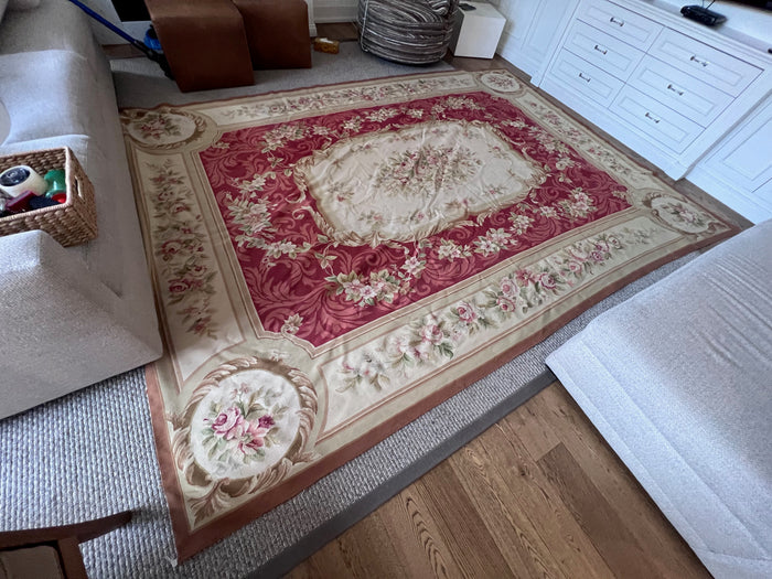 Elegant Aubusson Rug- 8x10