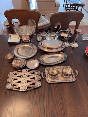 Silver Plated Lot