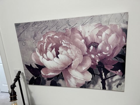 Wall Art- Peonies