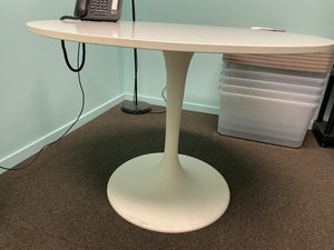 IKEA Docksta White Round Table