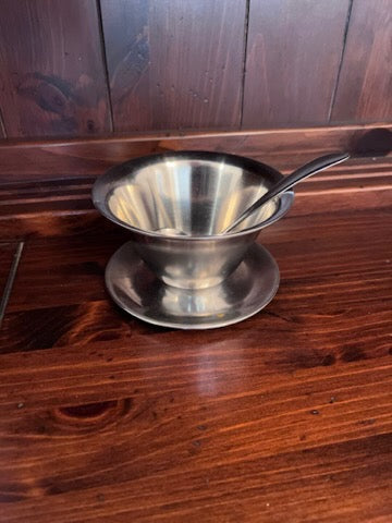 Denmark Stainless Steel Gravy Dish + Ladle