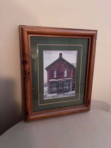 Charles Hack 1990 Print- Country Sampler