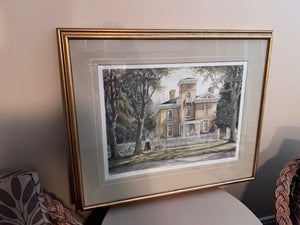 Limited Edition Signed Print by Trisha Romance- "The Rectory" 444/950