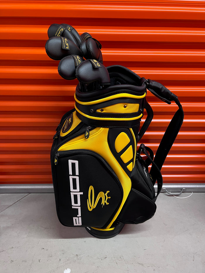 Porsche Design Golf JC Grind 901 Irons 3-PW, Right Handed, Composite Shaft by Fujikura, Cobra Cart Bag