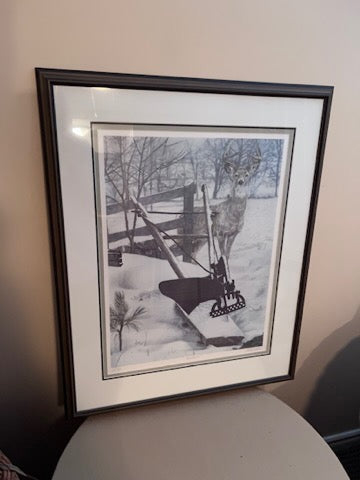 Offset Lithograph Reproduction by Albert J. Casson- "Boundaries"