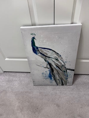 'Casa Can Peacock' Wall Art- Bouclair
