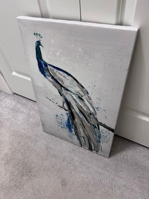 'Casa Can Peacock' Wall Art- Bouclair