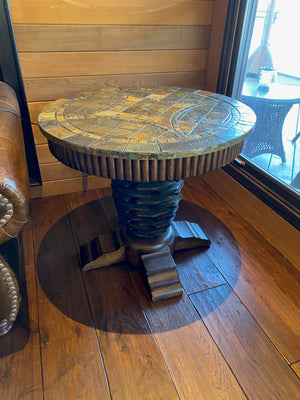 Drexel Heritage Pine Cone Lamp Table (*4 tables available)