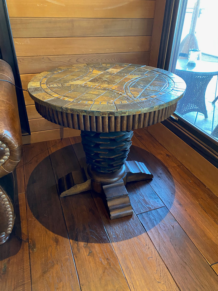 Drexel Heritage Pine Cone Lamp Table (*4 tables available)