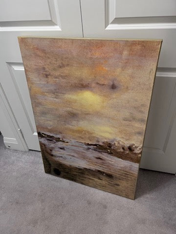 Abstract Wall Art, Sunset