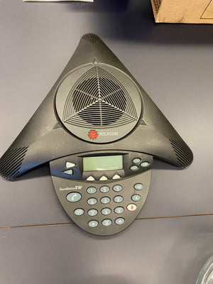 2 Polycom SoundStation 2W EX DECT 6.0 Wireless Conference Phones