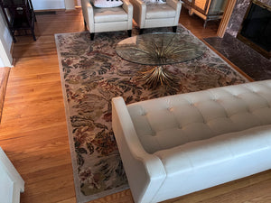 100% Wool Hand Knotted Area Rug- 8x10