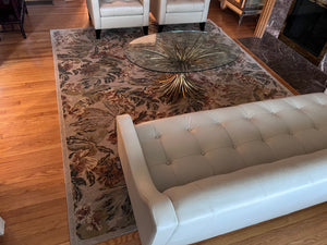 100% Wool Hand Knotted Area Rug- 8x10