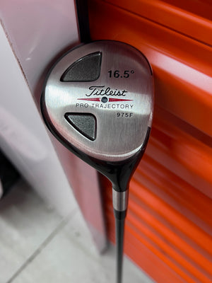 Titleist 975F 16.5° Pro Trajectory Fairway Wood Right Hand R Flex Graphite Shaft
