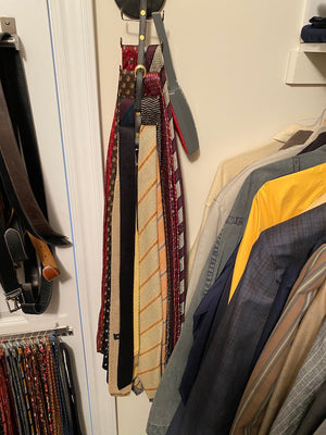 35+ Lot of Designer Men's Ties (Valentino, Gucci, Lanvin etc)