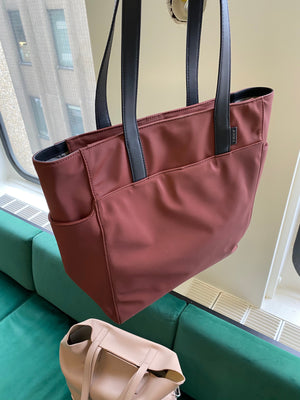 Away Fabric Dark Pink Tote Bag (BRAND NEW)