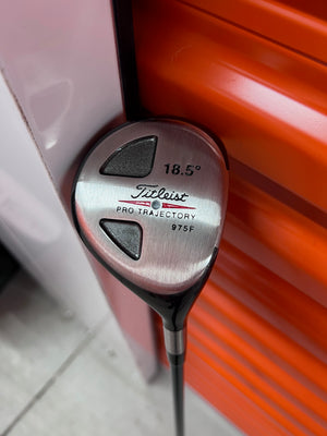 Titleist 975F 18.5° Pro Trajectory Fairway Wood Right Hand R Flex Graphite Shaft