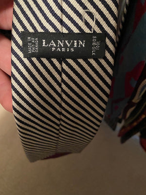 35+ Lot of Designer Men's Ties (Valentino, Gucci, Lanvin etc)