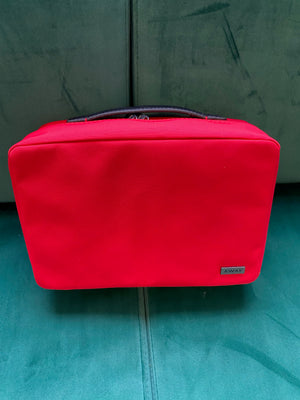 Away The Large Toiletry Bag in Red Nylon (BRAND NEW)