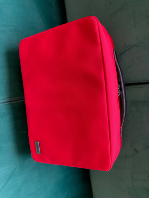 Away The Large Toiletry Bag in Red Nylon (BRAND NEW)