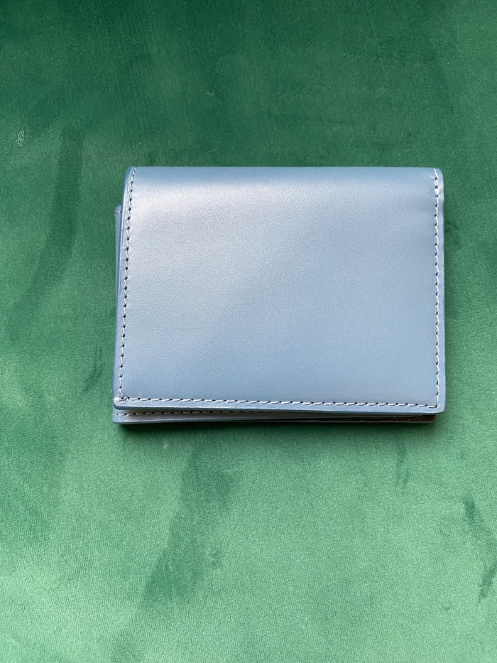 Away Blue Leather Trifold Wallet (BRAND NEW)