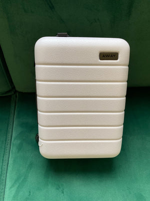 Away The Mini in White Hard Shell (BRAND NEW)