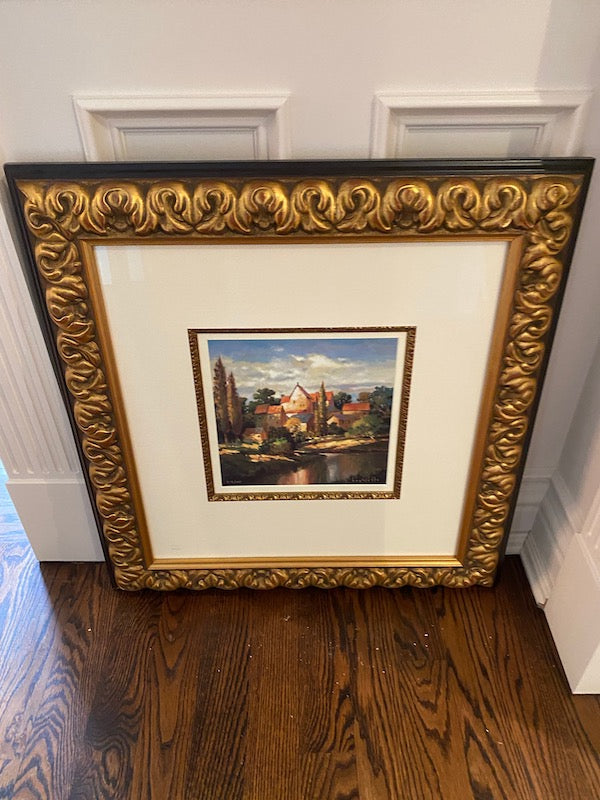 Limited Edition Print- by Max Hayslette (*Craig Ponzio Frame)