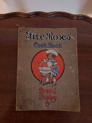 Antique Five Roses Cook Book, Bread Pastry etc.