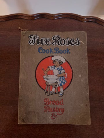 Antique Five Roses Cook Book, Bread Pastry etc.