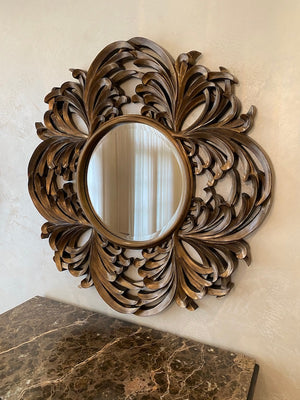 Bassett Mirror Co.- Gold Wall Mirror