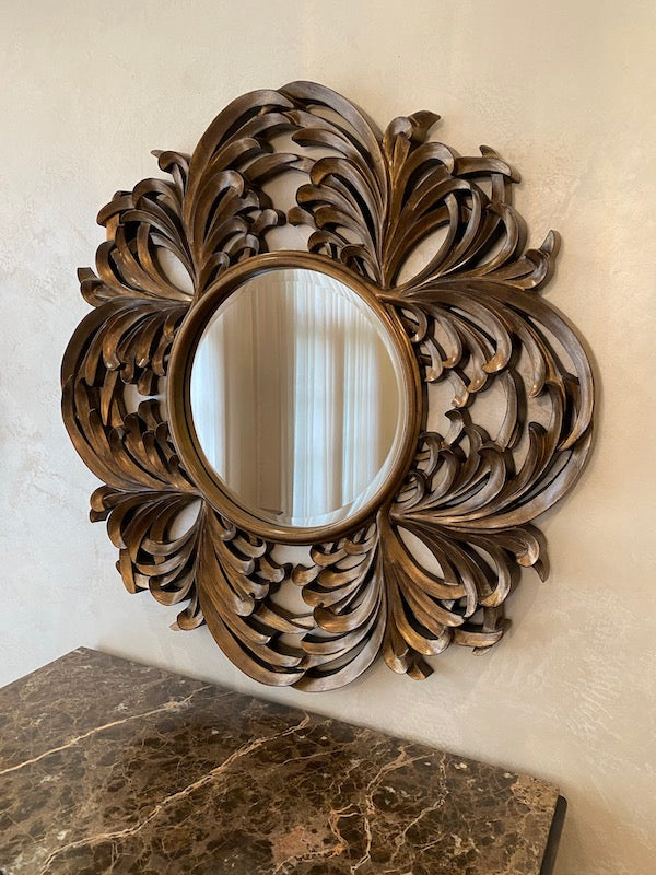 Bassett Mirror Co.- Gold Wall Mirror
