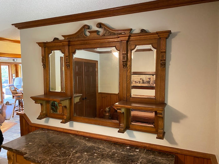 Antique Entrance Wall Mirror