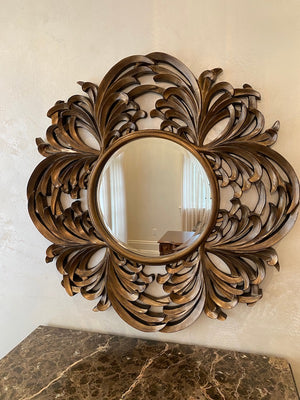 Bassett Mirror Co.- Gold Wall Mirror