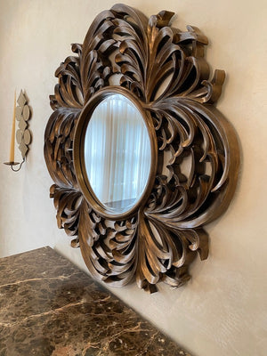 Bassett Mirror Co.- Gold Wall Mirror