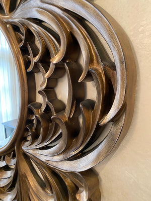 Bassett Mirror Co.- Gold Wall Mirror