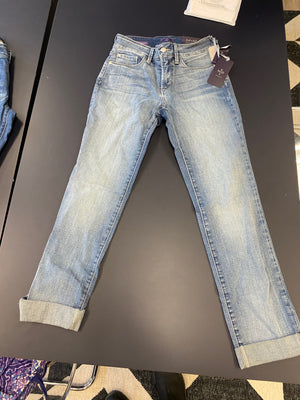 Women's NYDJ Leanne Boyfriend Jeans, Size 0 (BRAND NEW)