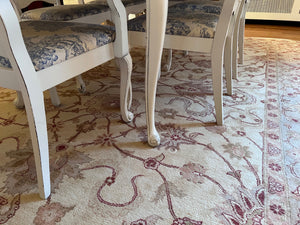 100% Wool Pakistani Hand Knotted Area Rug- 8x10ft