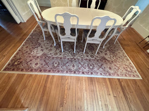 100% Wool Pakistani Hand Knotted Area Rug- 8x10ft