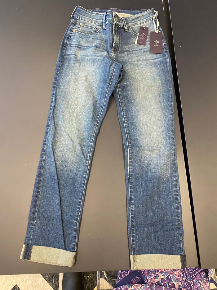Women's NYDJ Leanne Boyfriend Jeans, Size 2 (BRAND NEW)