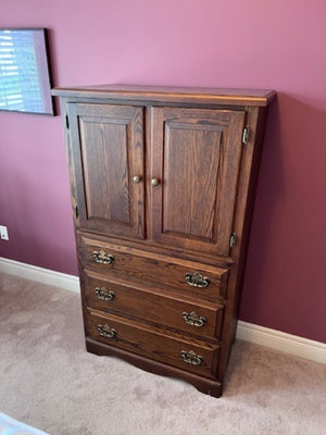 Solid Wood Armoire