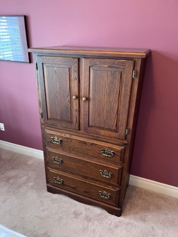 Solid Wood Armoire
