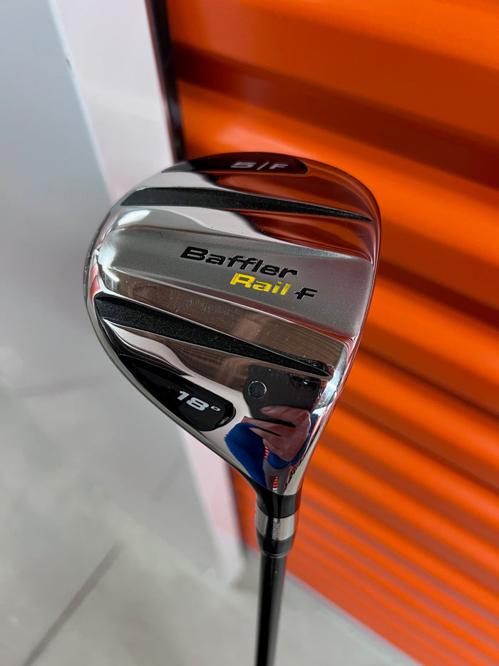 COBRA BAFFLER RAIL F 18° 5/F FAIRWAY WOOD, Right Hand, Regular Flex, Graphite Shaft, Regular Flex