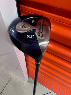 Liquidmetal 9.5 Degree Driver, Right Hand, Graphite Shaft, Stiff Flex