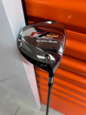 Taylormade R7 Quad 9.5 Degree Driver, Right Hand, Graphite Shaft, Regular Flex