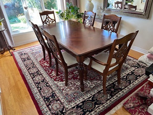 Kuolin Dining Table + 6 Chairs