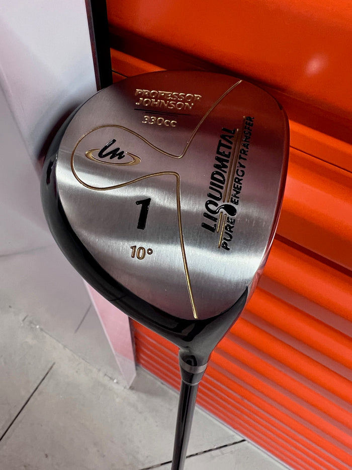 Liquidmetal Professor Johnson 330cc 10 Degree Driver, Right Hand, Graphite Shaft, Stiff Flex