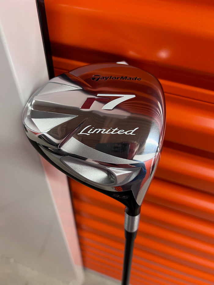 Taylormade R7 Limited 9.5 Degree Driver, Right Hand, Graphite Shaft, Stiff Flex