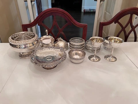 Silver Plated Lot # 1
